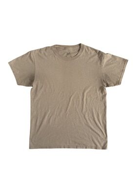 Fruit of the Loom Classic Linen Feel Crew Neck T‑Shirt — Sand